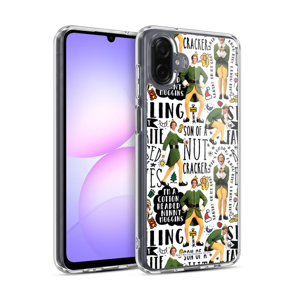 Elf Movie Graphics 2 Buddy Pattern Soft Gel Case for Samsung Galaxy A07 4G