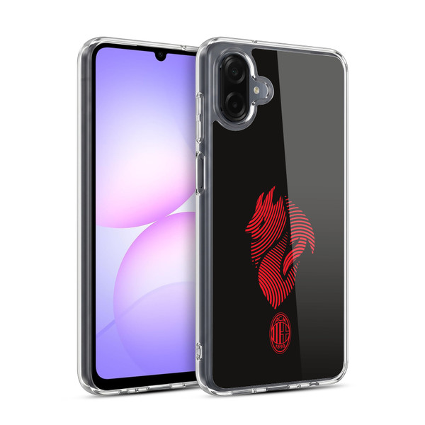 AC Milan Graphics Logo Soft Gel Case for Samsung Galaxy A07 4G