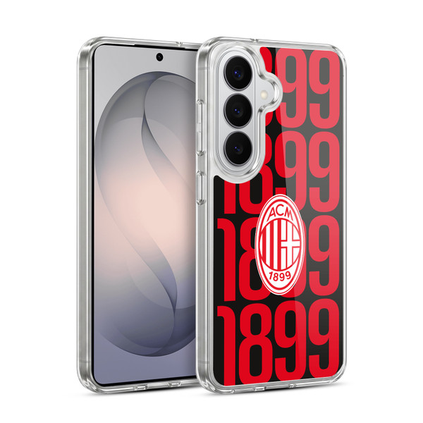 AC Milan Graphics Pattern Soft Gel Case for Samsung Galaxy S26