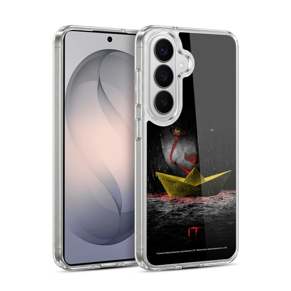 IT Movie Graphics Pennywise 2 Soft Gel Case for Samsung Galaxy S26 Plus
