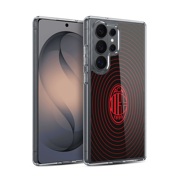 AC Milan Graphics Beat Soft Gel Case for Samsung Galaxy S26 Ultra