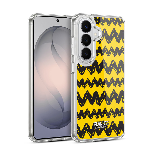 Peanuts Charlie Brown Patterns Soft Gel Case for Samsung Galaxy S26