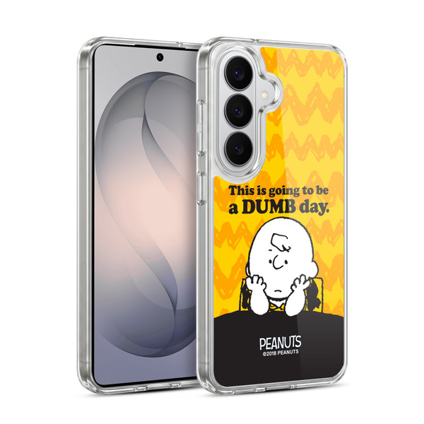 Peanuts Charlie Brown Dumb Day Soft Gel Case for Samsung Galaxy S26 Plus