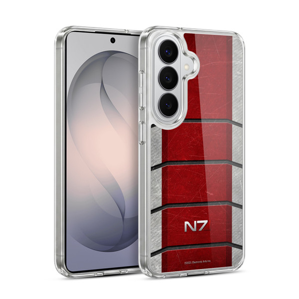 EA Bioware Mass Effect Graphics N7 Logo Armor Soft Gel Case for Samsung Galaxy S26