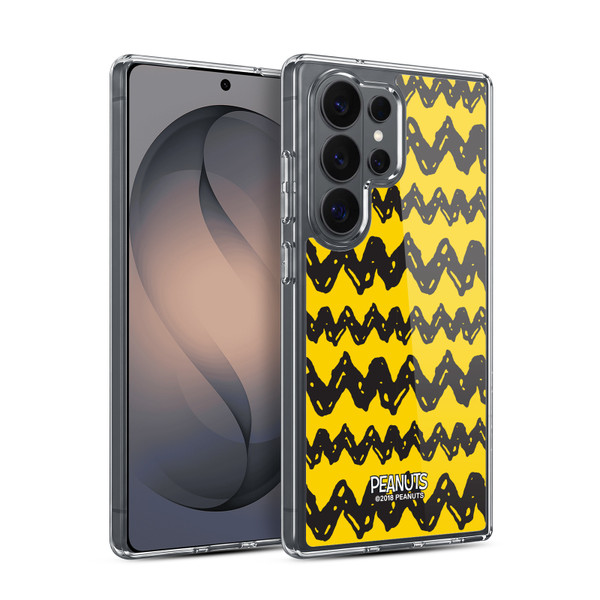 Peanuts Charlie Brown Patterns Soft Gel Case for Samsung Galaxy S26 Ultra