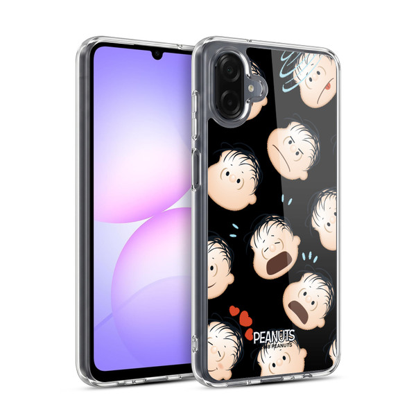 Peanuts Character Patterns Linus Soft Gel Case for Samsung Galaxy A07 4G