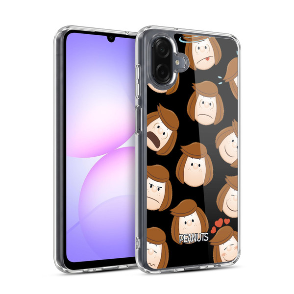 Peanuts Character Patterns Peppermint Patty Soft Gel Case for Samsung Galaxy A07 4G