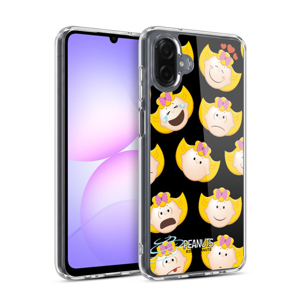 Peanuts Character Patterns Sally Brown Soft Gel Case for Samsung Galaxy A07 4G