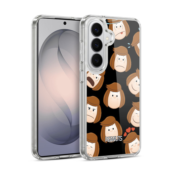 Peanuts Character Patterns Peppermint Patty Soft Gel Case for Samsung Galaxy S26 Plus