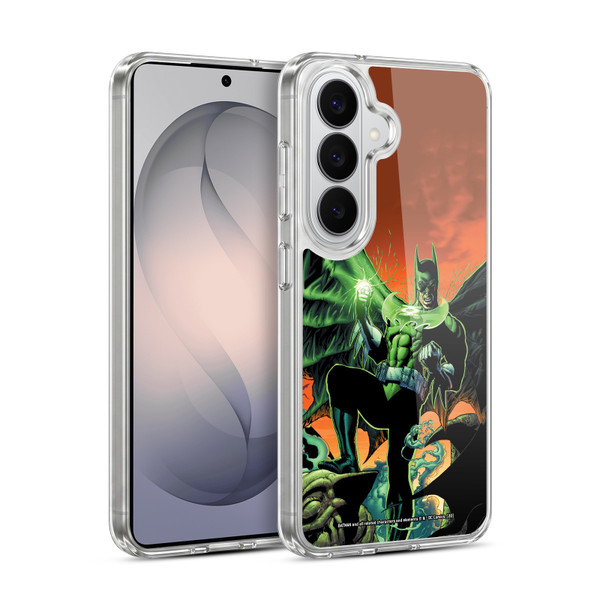 Batman DC Comics Iconic Comic Book Costumes Green Lantern Soft Gel Case for Samsung Galaxy S26 Plus