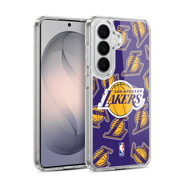 NBA Los Angeles Lakers Patterns Soft Gel Case for Samsung Galaxy S26