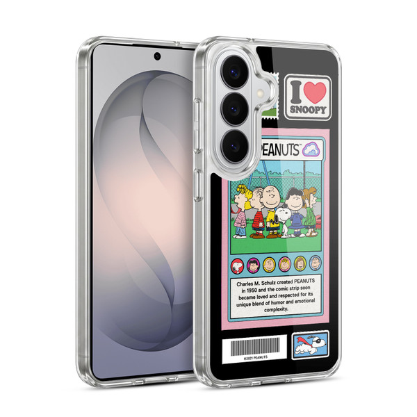 Peanuts Trends Cast Card Soft Gel Case for Samsung Galaxy S26 Plus