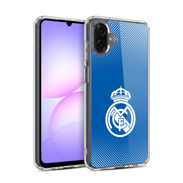 Real Madrid CF Origin Logo Blue Soft Gel Case for Samsung Galaxy A07 4G