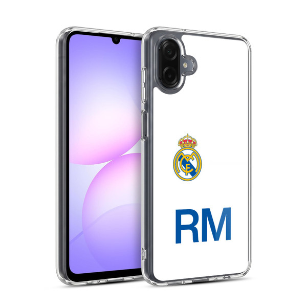 Real Madrid CF Origin RM Logo Soft Gel Case for Samsung Galaxy A07 4G