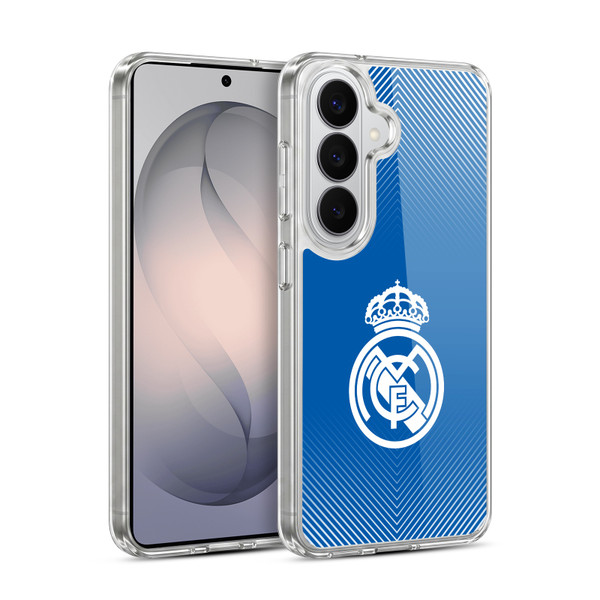 Real Madrid CF Origin Logo Blue Soft Gel Case for Samsung Galaxy S26