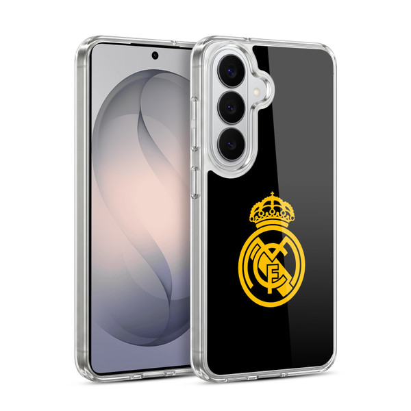 Real Madrid CF Origin Gold Logo Soft Gel Case for Samsung Galaxy S26 Plus