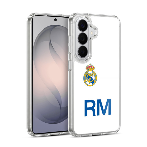 Real Madrid CF Origin RM Logo Soft Gel Case for Samsung Galaxy S26 Plus