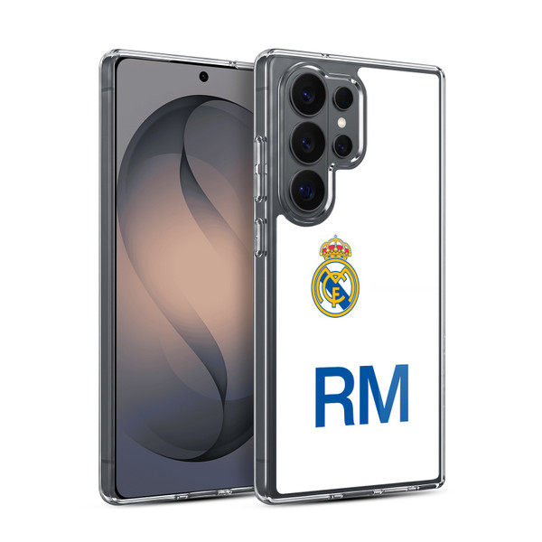 Real Madrid CF Origin RM Logo Soft Gel Case for Samsung Galaxy S26 Ultra