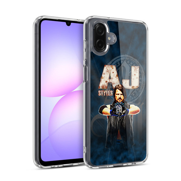 WWE Superstars AJ Styles Soft Gel Case for Samsung Galaxy A07 4G