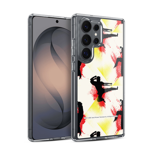 Cobra Kai Graphics Kick Pattern Soft Gel Case for Samsung Galaxy S26 Ultra