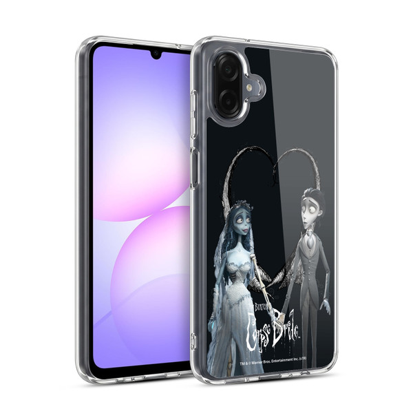 Corpse Bride Key Art Holding Hands Soft Gel Case for Samsung Galaxy A07 4G