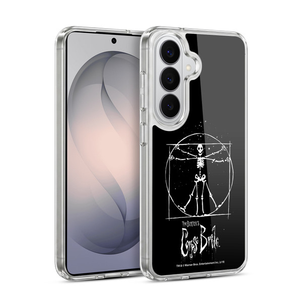 Corpse Bride Key Art Vitruvian Skeleton Soft Gel Case for Samsung Galaxy S26 Plus