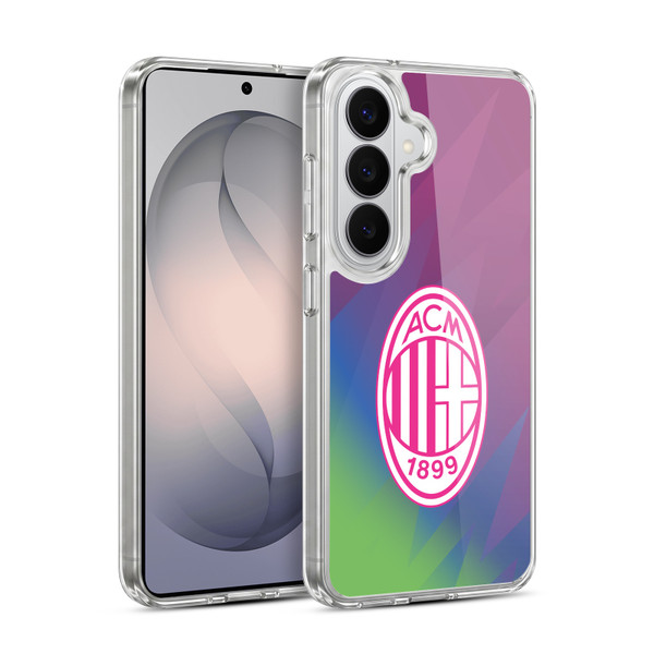 AC Milan 2023/24 Crest Kit Third Soft Gel Case for Samsung Galaxy S26