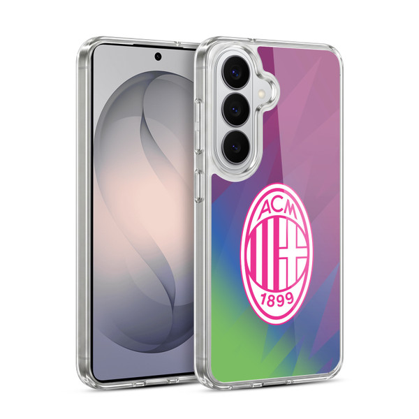 AC Milan 2023/24 Crest Kit Third Soft Gel Case for Samsung Galaxy S26 Plus