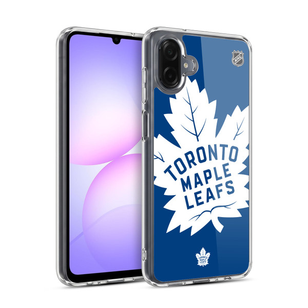 NHL Toronto Maple Leafs Oversized Soft Gel Case for Samsung Galaxy A07 4G
