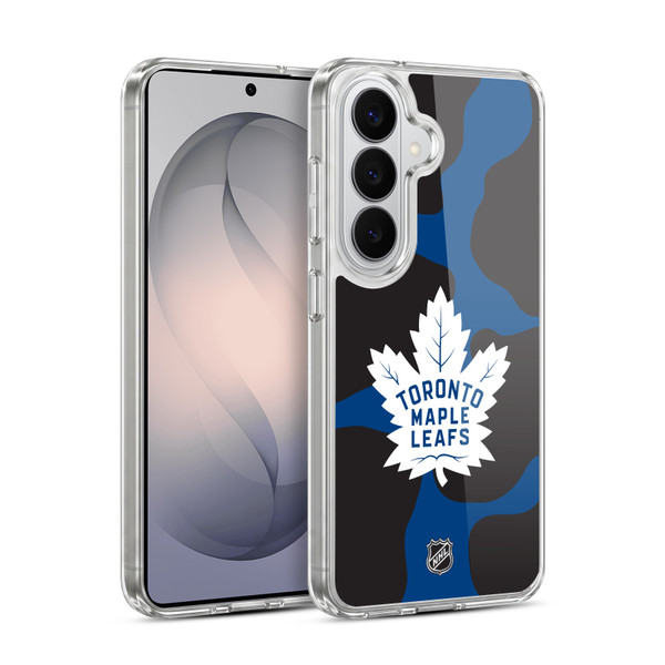 NHL Toronto Maple Leafs Cow Pattern Soft Gel Case for Samsung Galaxy S26