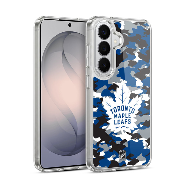 NHL Toronto Maple Leafs Camouflage Soft Gel Case for Samsung Galaxy S26 Plus