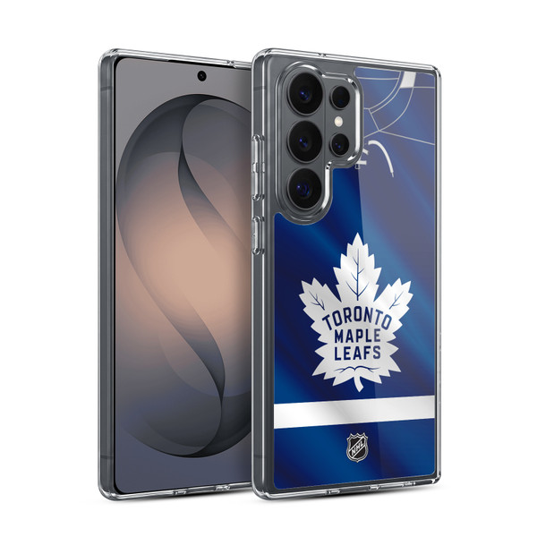 NHL Toronto Maple Leafs Jersey Soft Gel Case for Samsung Galaxy S26 Ultra