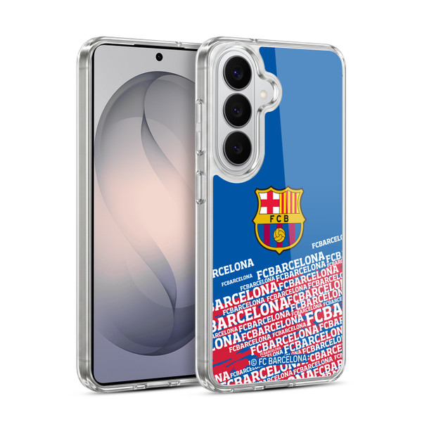 FC Barcelona Crest Impact Soft Gel Case for Samsung Galaxy S26