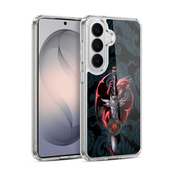 Anne Stokes Dragons Dagger Soft Gel Case for Samsung Galaxy S26 Plus