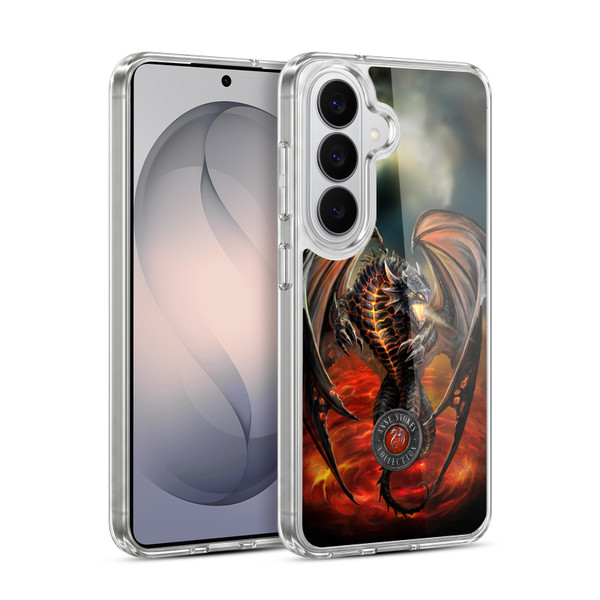 Anne Stokes Dragons Lava Soft Gel Case for Samsung Galaxy S26 Plus