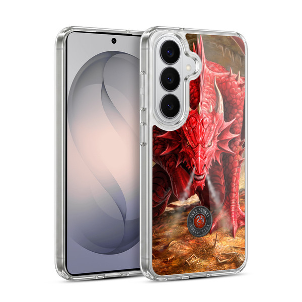 Anne Stokes Dragons Lair Soft Gel Case for Samsung Galaxy S26 Plus