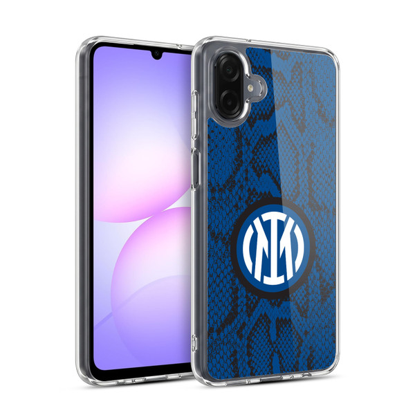Fc Internazionale Milano Patterns Snake Soft Gel Case for Samsung Galaxy A07 4G
