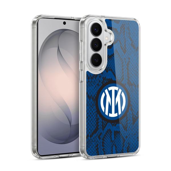 Fc Internazionale Milano Patterns Snake Soft Gel Case for Samsung Galaxy S26 Plus