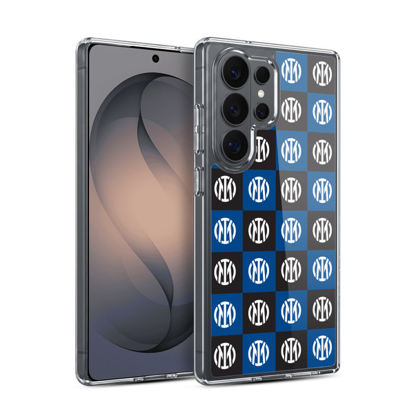 Fc Internazionale Milano Patterns Crest Soft Gel Case for Samsung Galaxy S26 Ultra