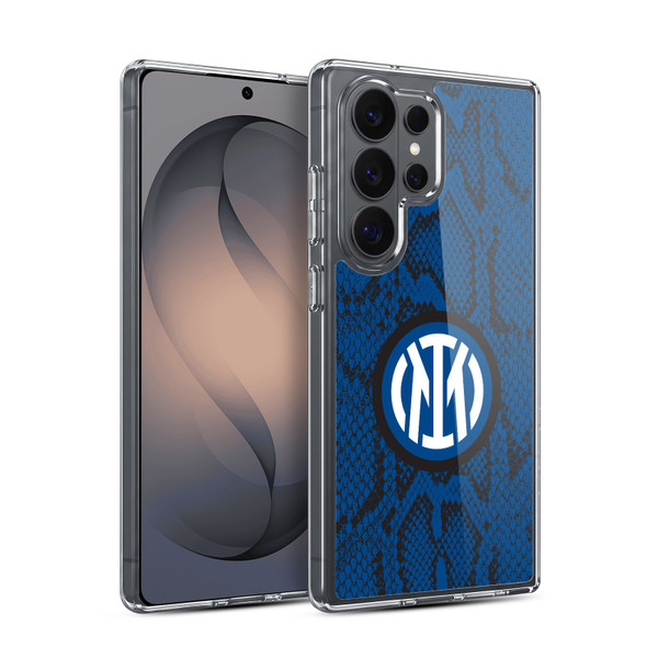 Fc Internazionale Milano Patterns Snake Soft Gel Case for Samsung Galaxy S26 Ultra