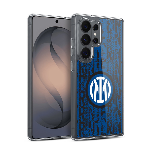 Fc Internazionale Milano Patterns Snake Wordmark Soft Gel Case for Samsung Galaxy S26 Ultra