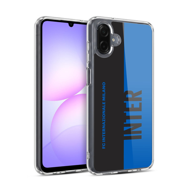 Fc Internazionale Milano Graphics Half Soft Gel Case for Samsung Galaxy A07 4G