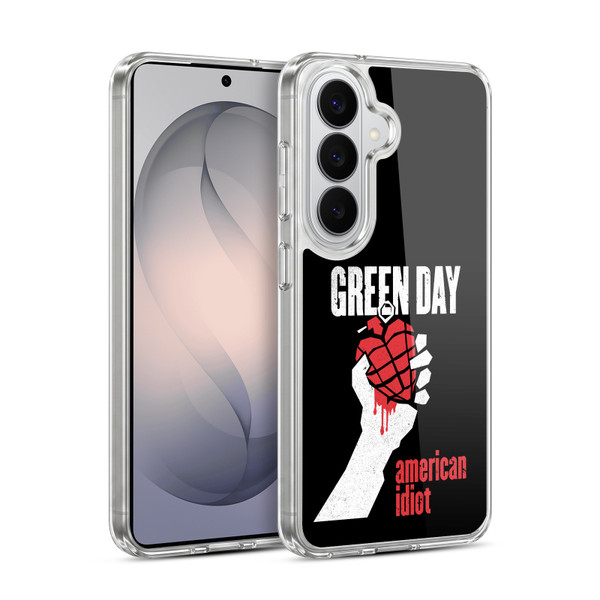 Green Day Graphics American Idiot Soft Gel Case for Samsung Galaxy S26 Plus