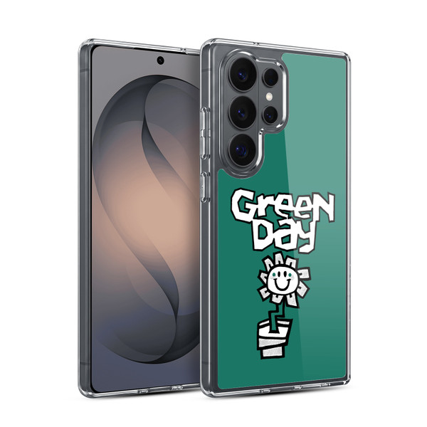 Green Day Graphics Flower Soft Gel Case for Samsung Galaxy S26 Ultra
