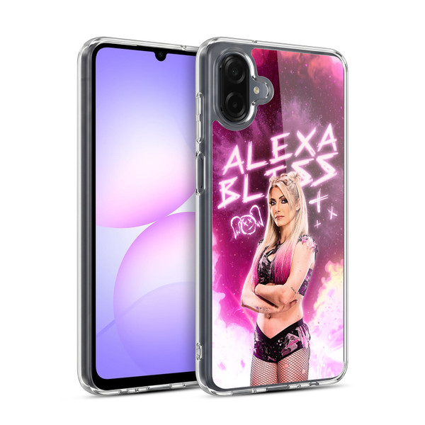 WWE Alexa Bliss Portrait Soft Gel Case for Samsung Galaxy A07 4G