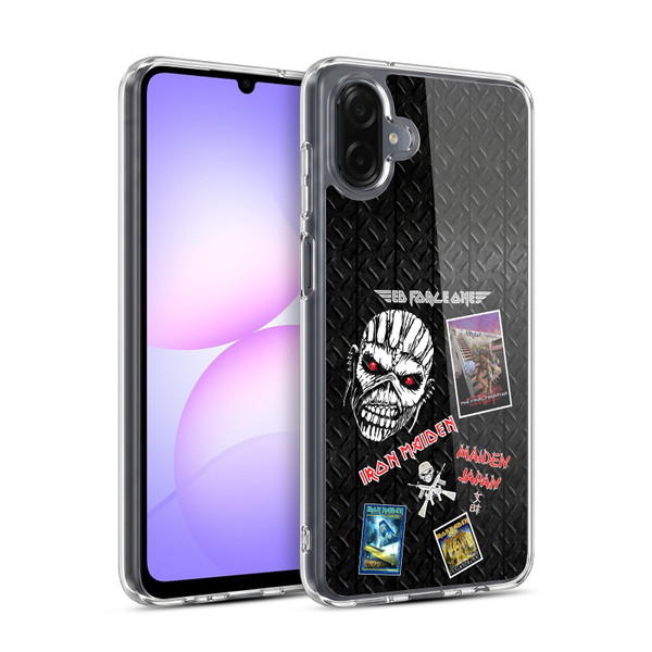 Iron Maiden Graphics Collage Soft Gel Case for Samsung Galaxy A07 4G