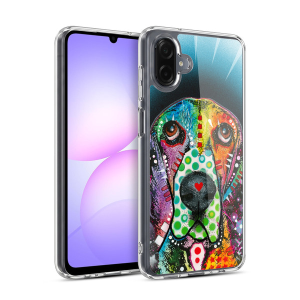 Dean Russo Dogs Hound Soft Gel Case for Samsung Galaxy A07 4G