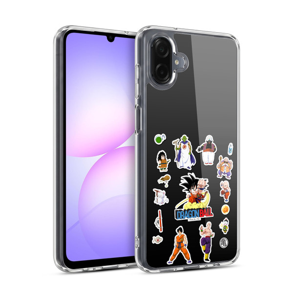 Dragon Ball Iconic Characters Collage Soft Gel Case for Samsung Galaxy A07 4G