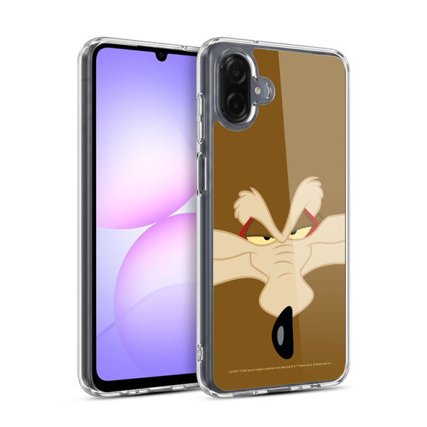 Looney Tunes Full Face Wile E. Coyote Soft Gel Case for Samsung Galaxy A07 4G