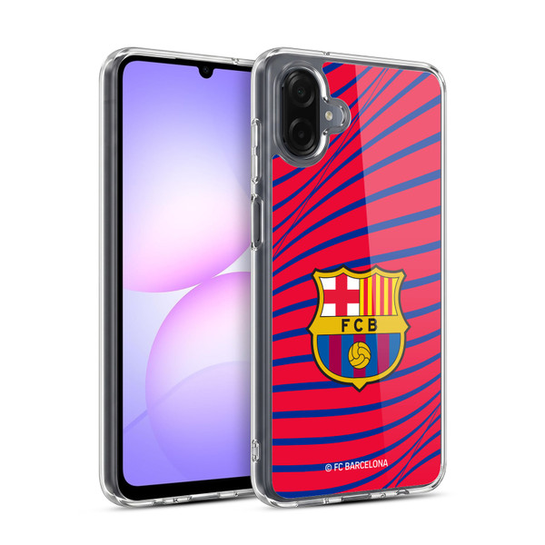 FC Barcelona Graphics Texture Soft Gel Case for Samsung Galaxy A07 4G